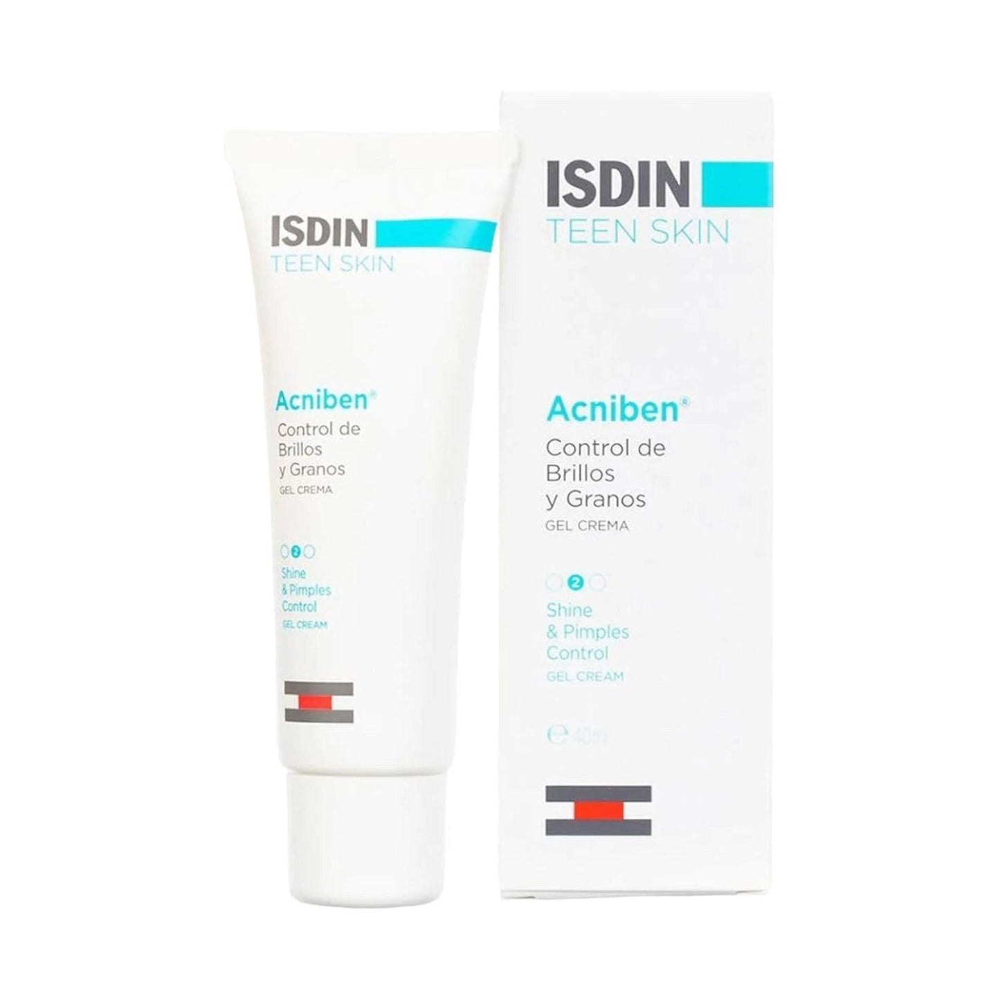 Isdin Acniben Shine And Spot Control Gel Cream 40ml - MELIA PHARMACY - MELIA PHARMACY