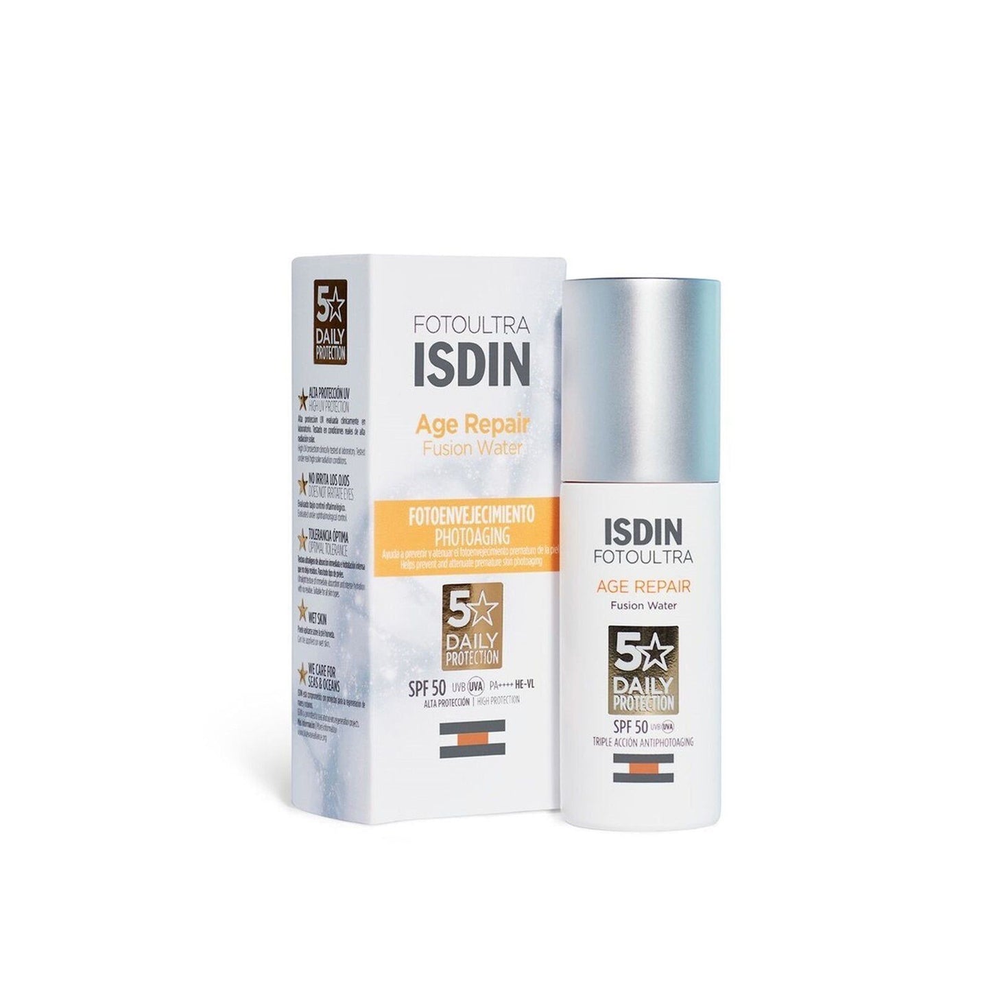 Isdin Fotoultra Age Repair Fusion Water Spf50 50ml - MELIA PHARMACY - MELIA PHARMACY