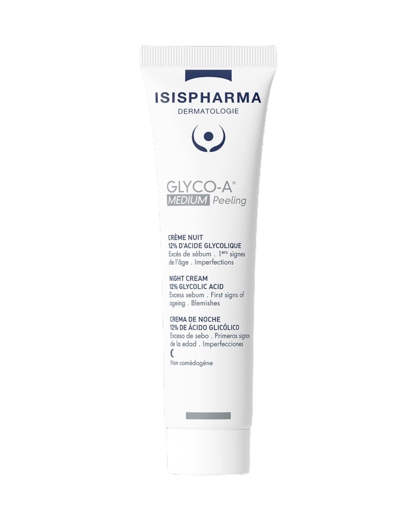 Isispharma Glyco-a 10% Medium Peeling Night Cream 30ml - MELIA PHARMACY - MELIA PHARMACY