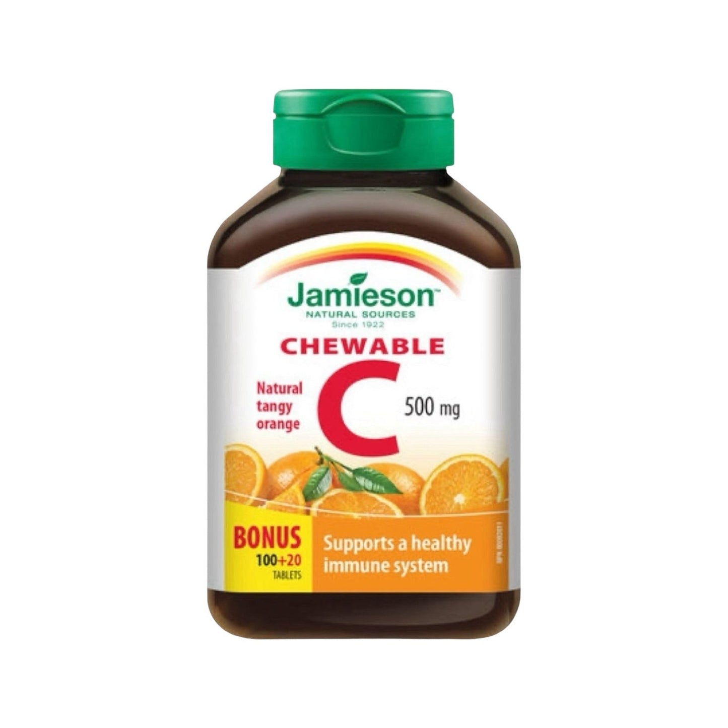 Jamieson Vitamin C Chewable 500Mg 120Tab - MELIA PHARMACY - MELIA PHARMACY