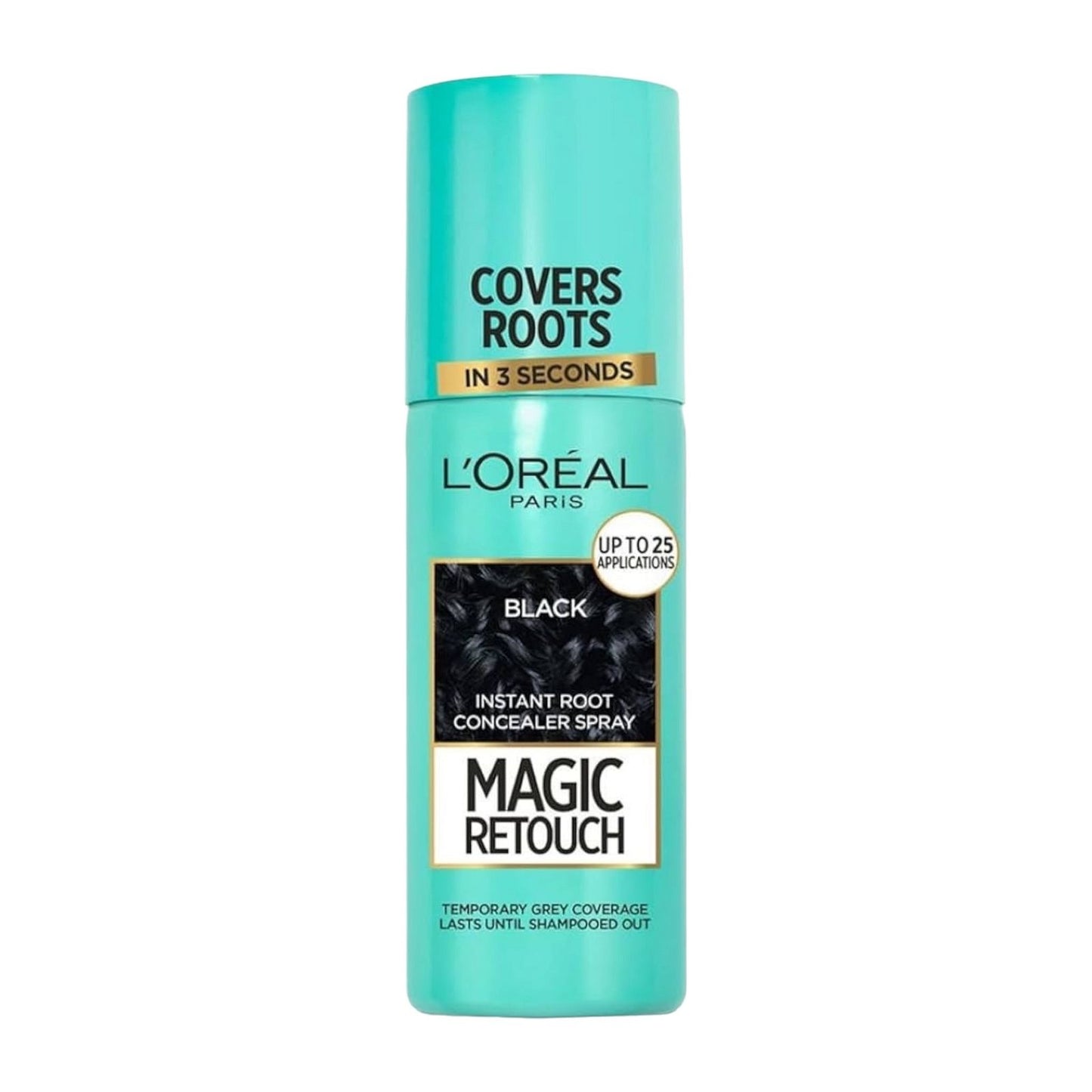 Loreal Magic Retouch Black 75Ml - MELIA PHARMACY - MELIA PHARMACY