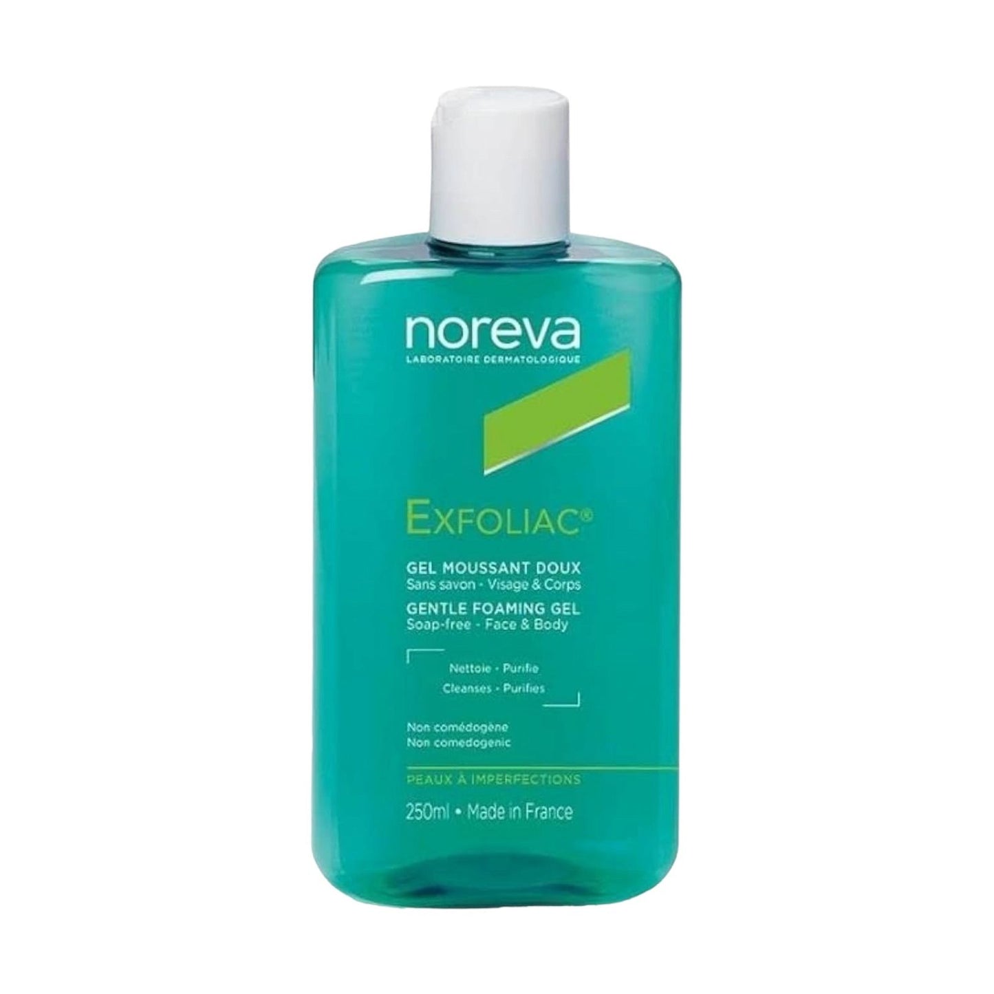 Noreva Exfoliac Gentle Foaming Gel 250Ml - MELIA PHARMACY - MELIA PHARMACY