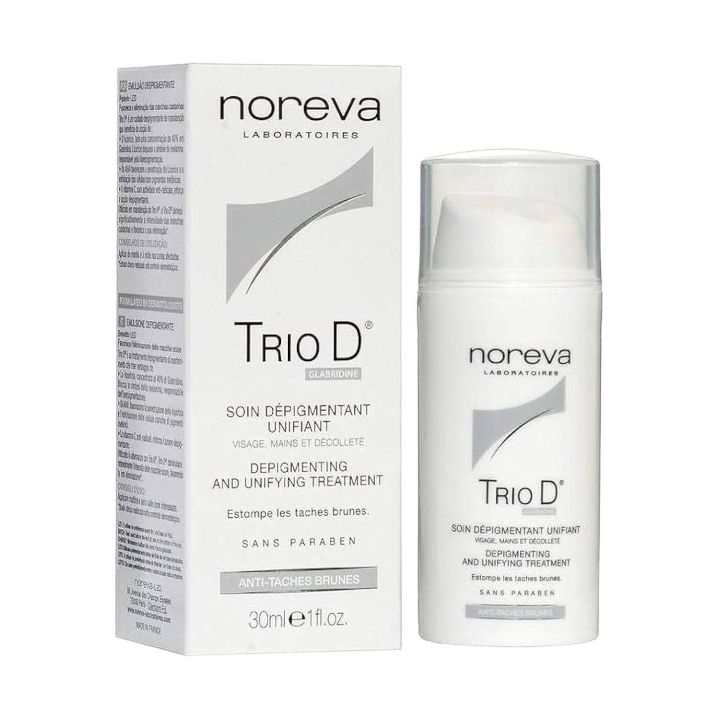 Noreva Trio D Depigmenting And Unify Emulsion 30Ml - MELIA PHARMACY - MELIA PHARMACY