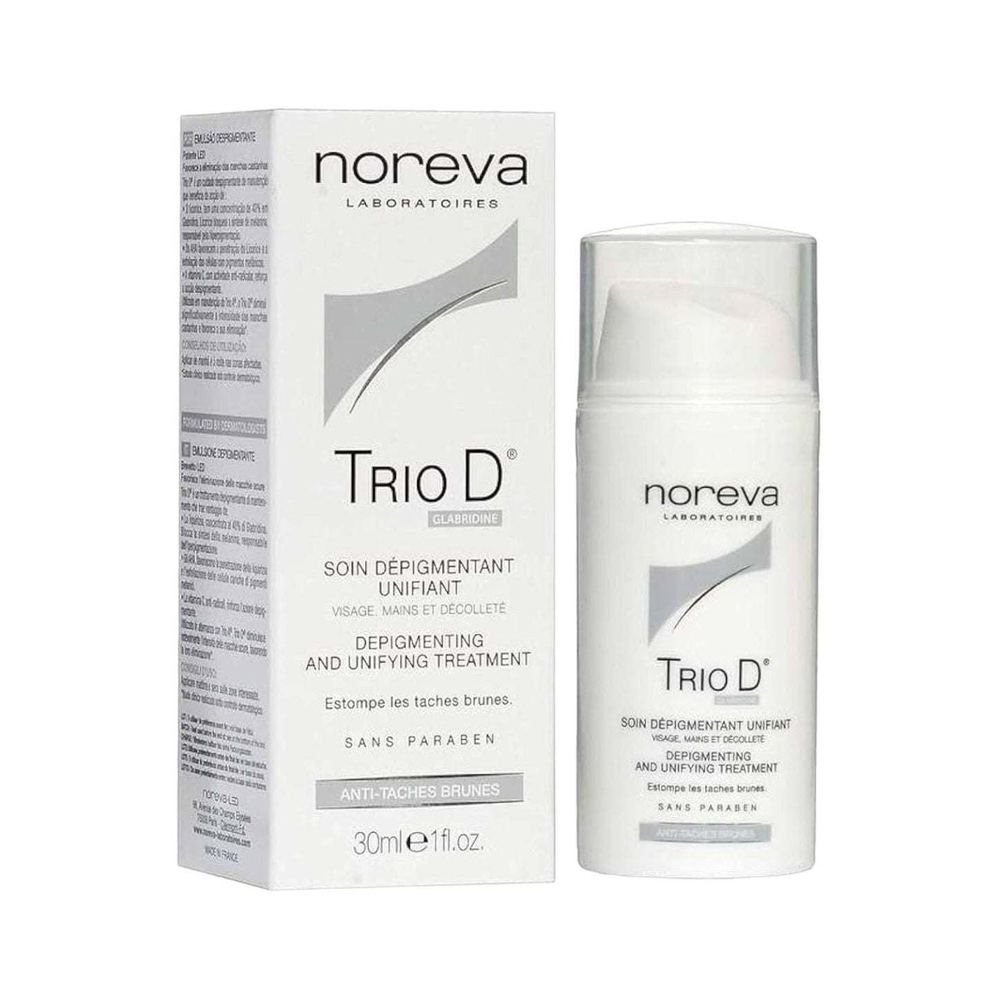 Noreva Trio D Depigmenting And Unify Emulsion 30Ml - MELIA PHARMACY - MELIA PHARMACY