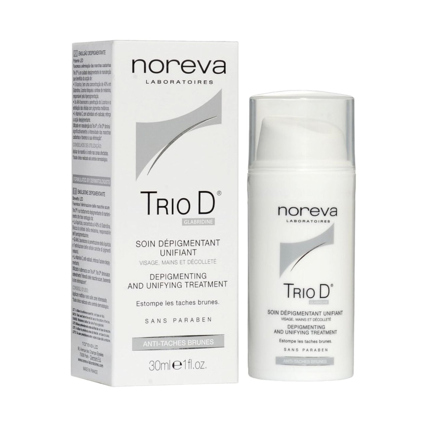 Noreva Trio D Depigmenting And Unify Emulsion 30Ml - MELIA PHARMACY - MELIA PHARMACY