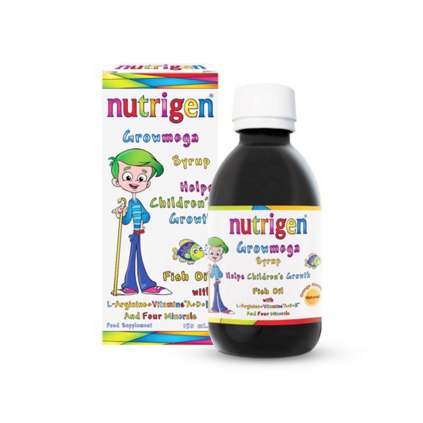 Nutrigen Growmega Syrup Kid 200Ml - MELIA PHARMACY - MELIA PHARMACY