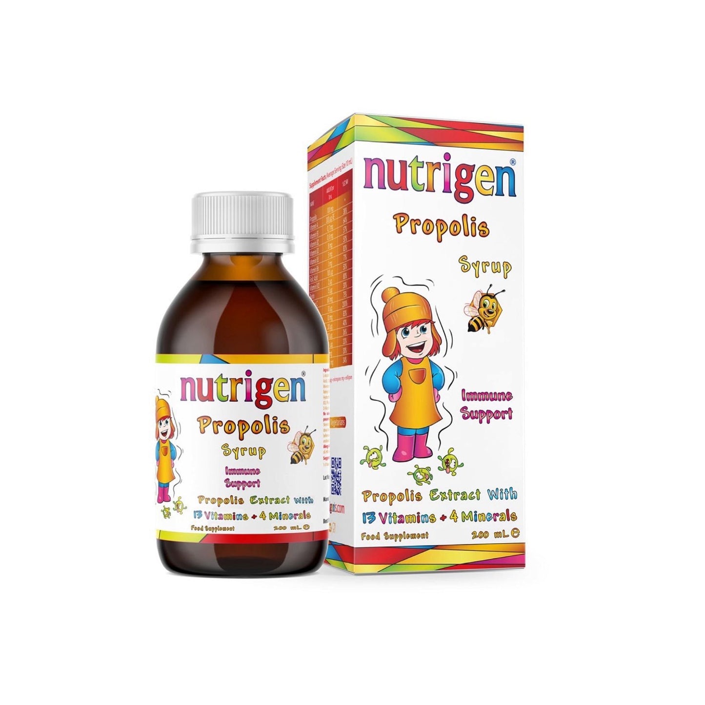 Nutrigen Propolis Syrup 200Ml - MELIA PHARMACY - MELIA PHARMACY