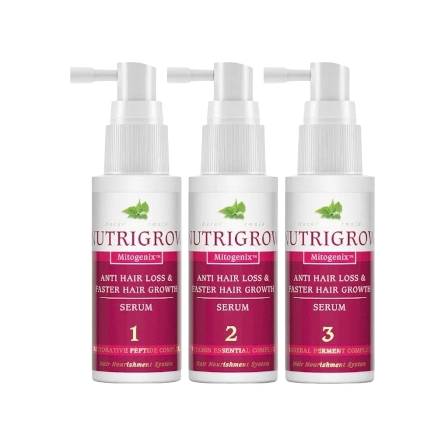 Nutrigrow Anti Hair Loss Serum 3 * 60Ml - MELIA PHARMACY - MELIA PHARMACY