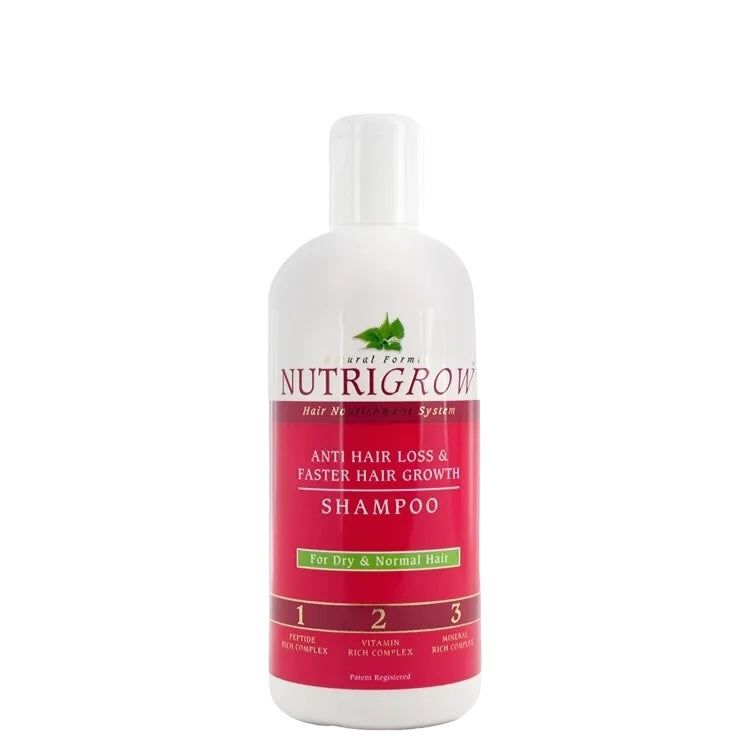 Nutrigrow Shampoo For Dry And Normal Hair 300Ml - MELIA PHARMACY - MELIA PHARMACY