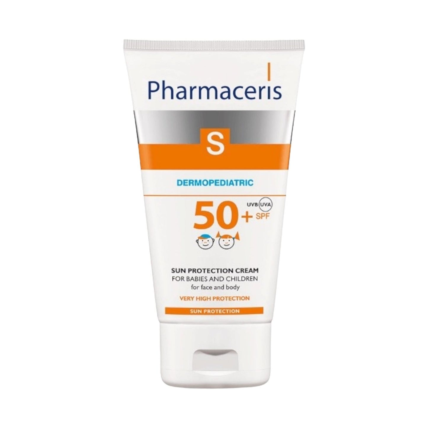 Pharmaceris S Sun Protection Cream For Babies & Children Face & Body SPF50+ (125Ml) - MELIA PHARMACY - MELIA PHARMACY