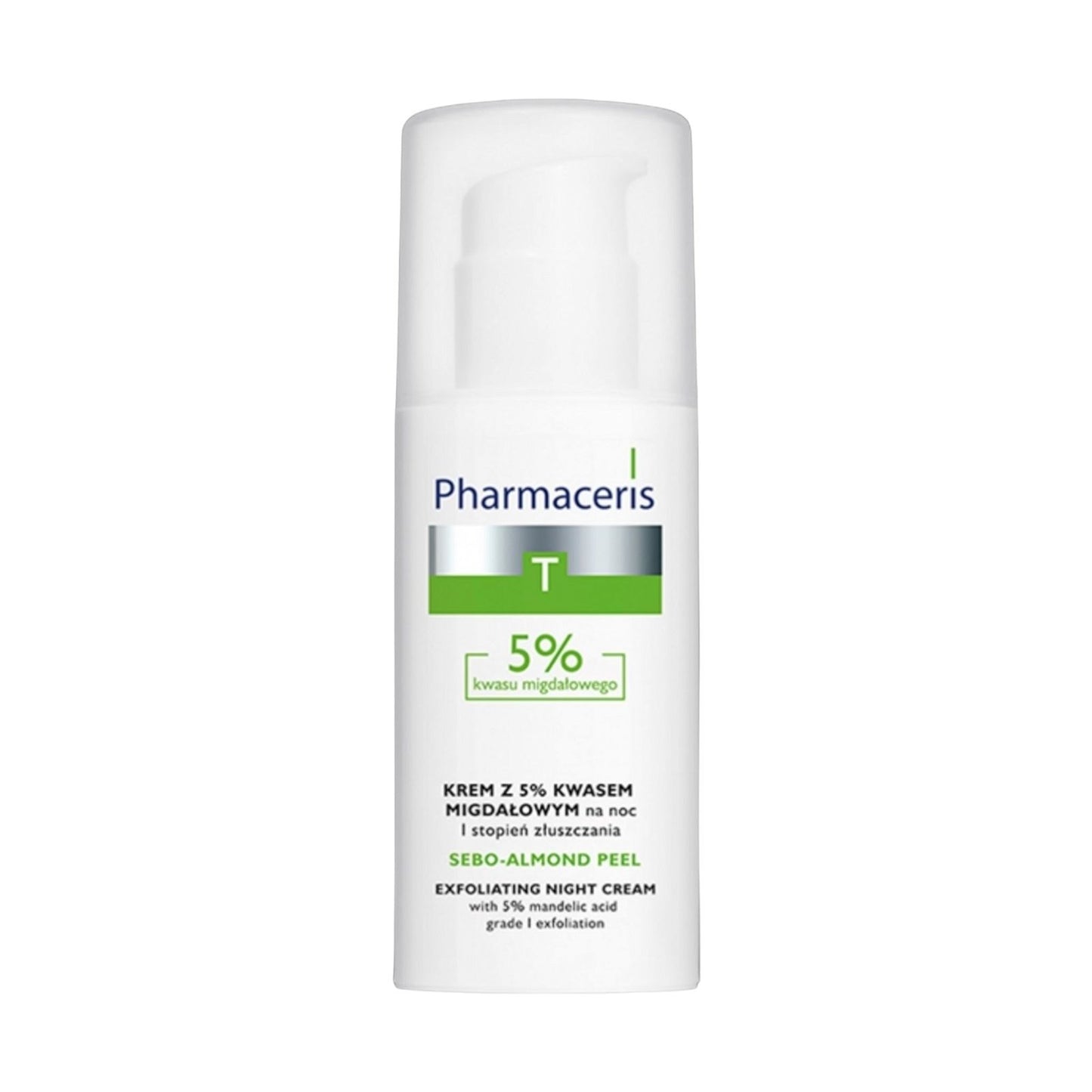 Pharmaceris T Sebo-Almond Peel 5% Night Cream 50Ml - MELIA PHARMACY - MELIA PHARMACY