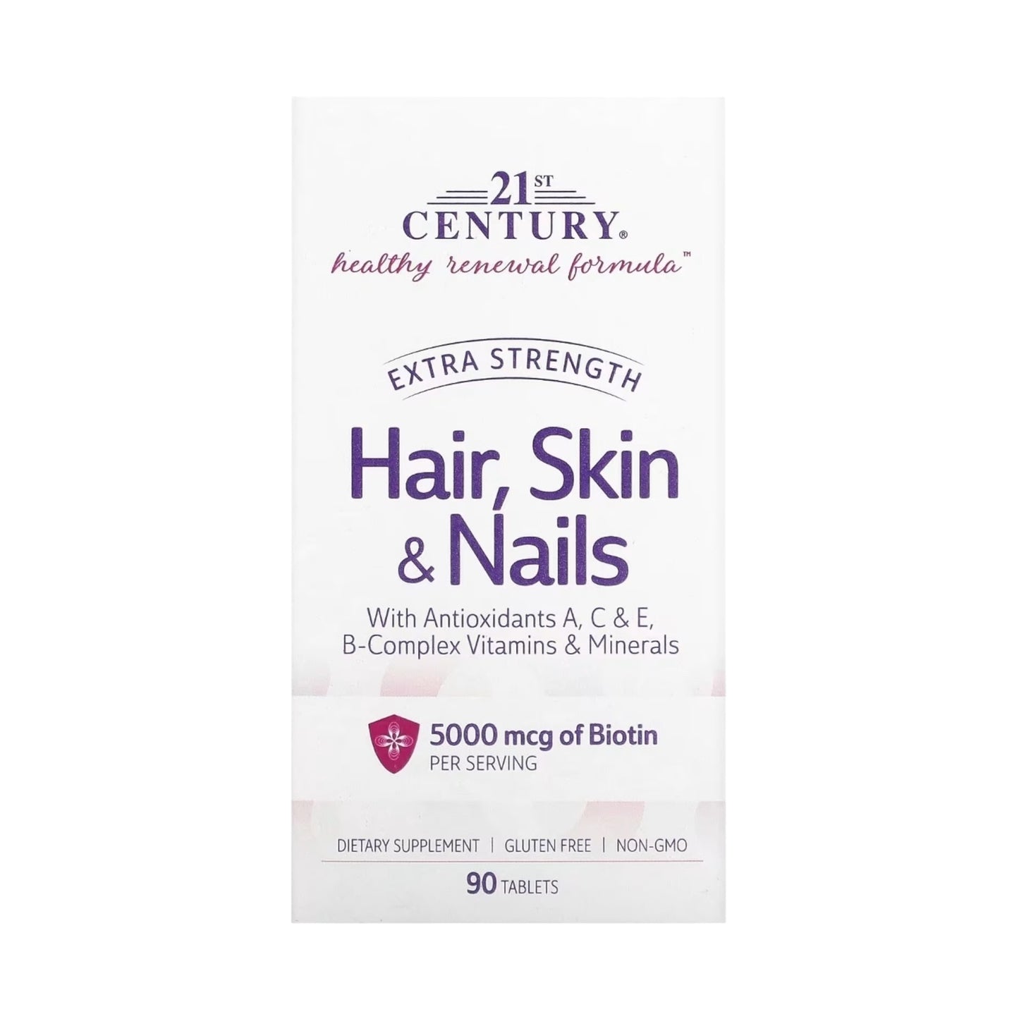 21st Century Extra Strength Hair, Skin & Nails,90 Tablets