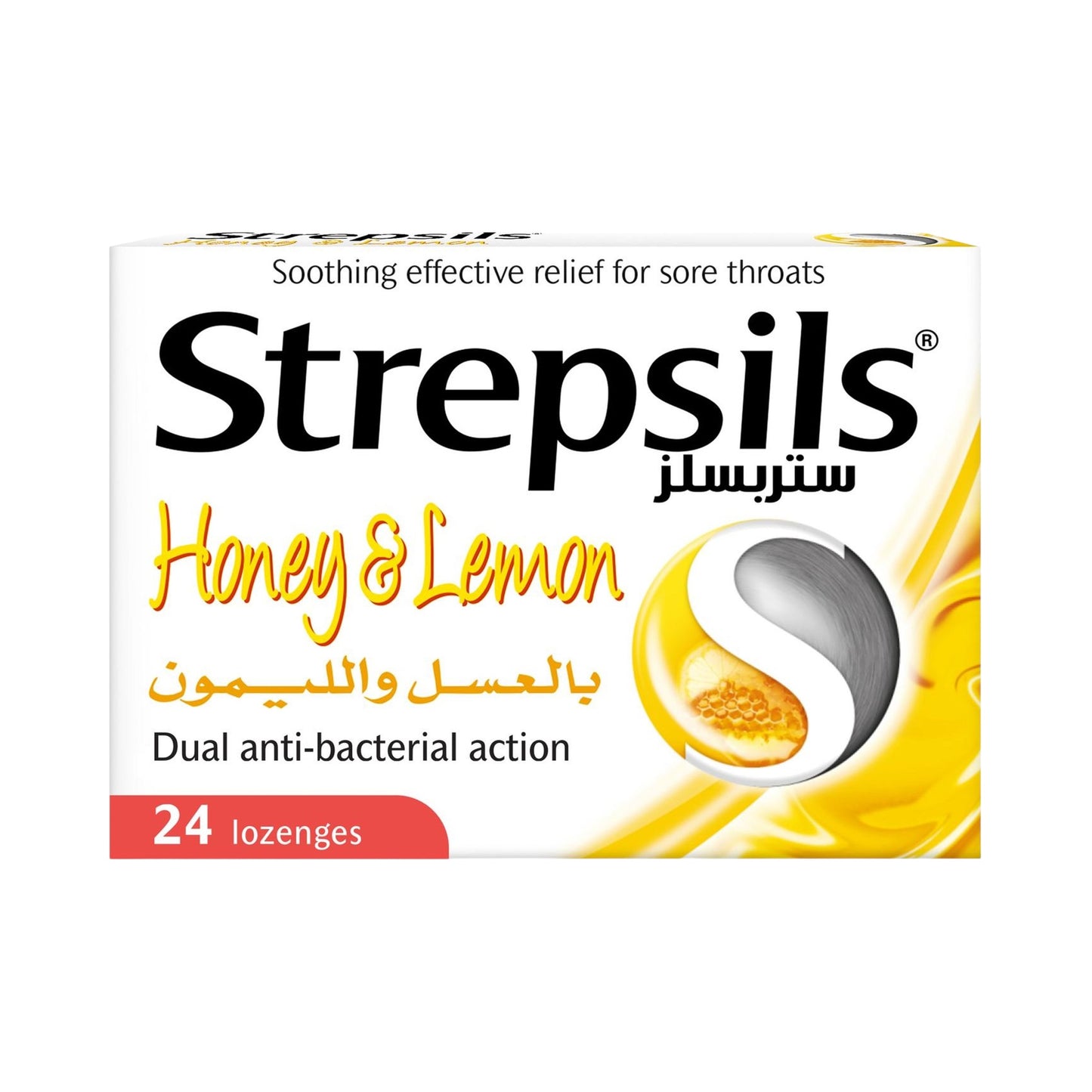 Strepsils Honey & Lemon 24 Lozenges