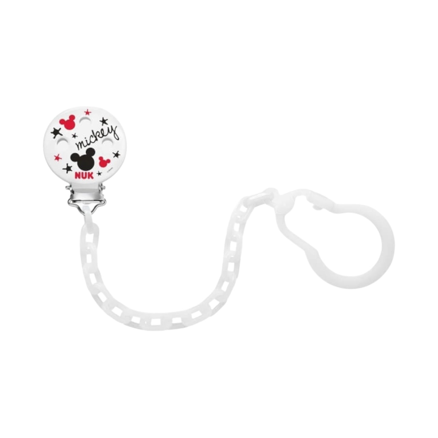 Nuk Pacifier Clip 0m+- تعليقة اللهاية
Micky