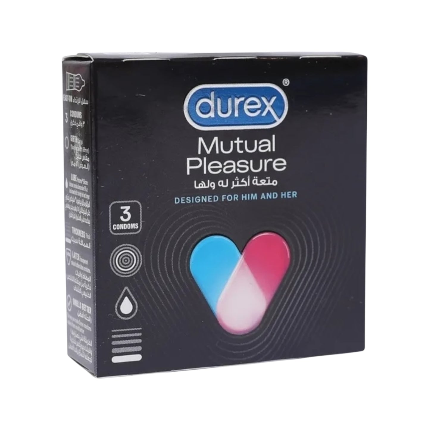 Durex Mutual Pleasure 3 Condom Durex