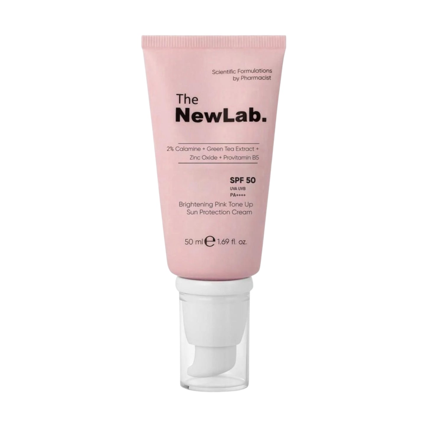 HE NEWLAB SPF 50 SUN PROTECTION CREAM 50ML BRIGHTENING PINK TONE UP