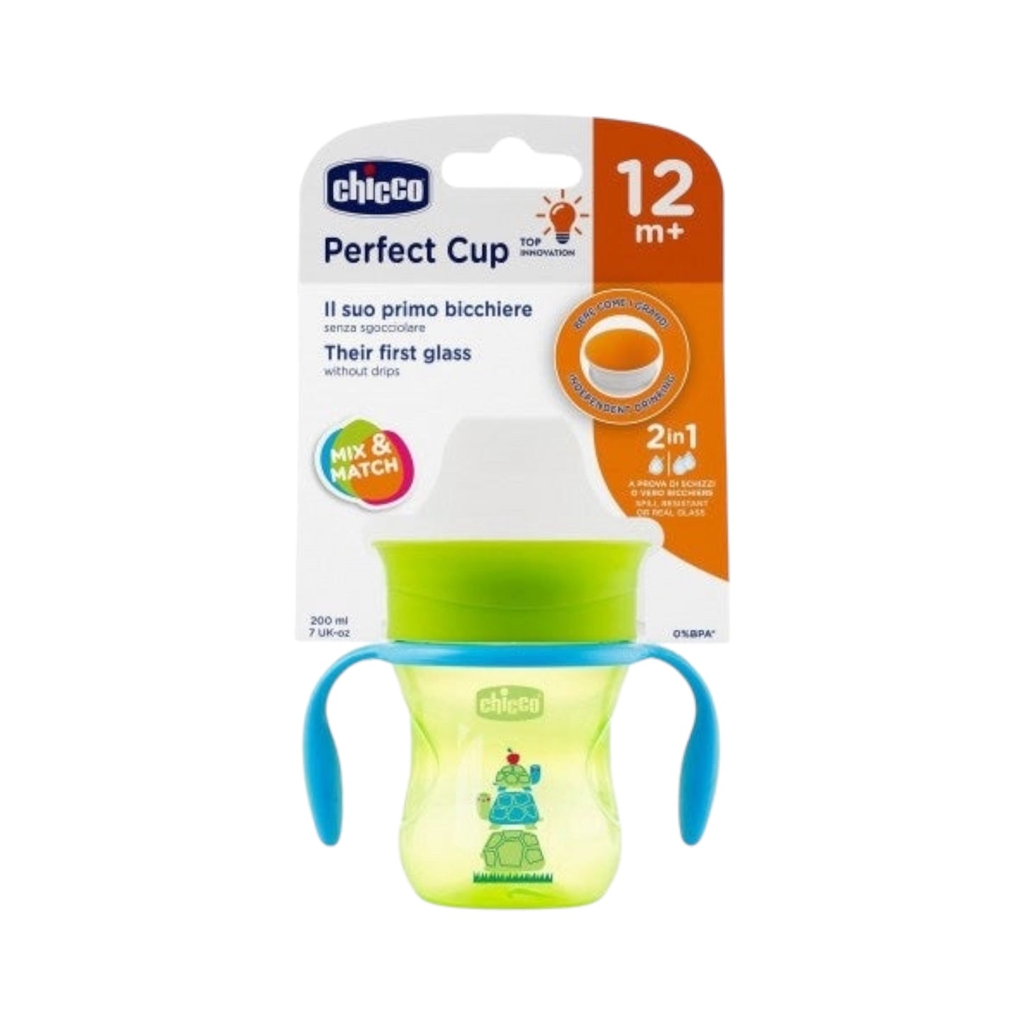 Chicco Perfect Cup 12m+ Pack1 200ml