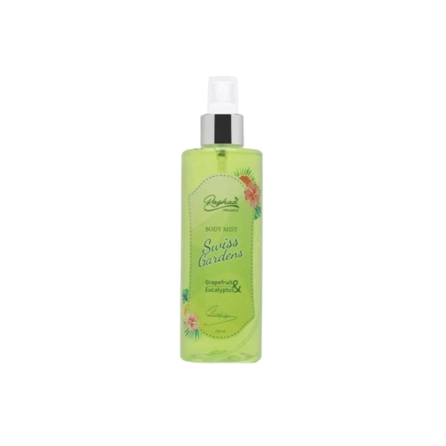 Raghad Organics Swiss Gardens Body Splash 250ml - MELIA PHARMACY - MELIA PHARMACY
