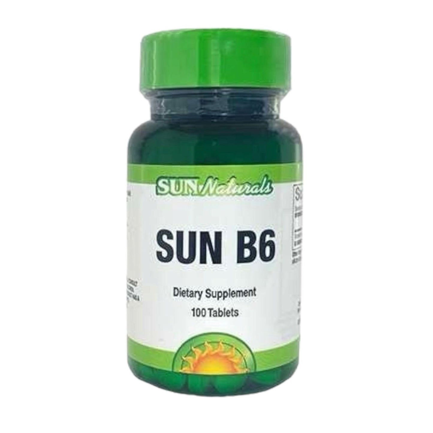 Sun Naturals Sun B6 100Tab - MELIA PHARMACY - MELIA PHARMACY