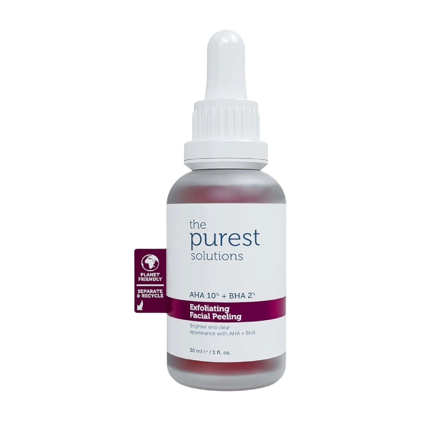 The Purest Solutions Exfoliating Facial Peeling Serum Aha %10 + Bha %2 (30ML) - MELIA PHARMACY - MELIA PHARMACY