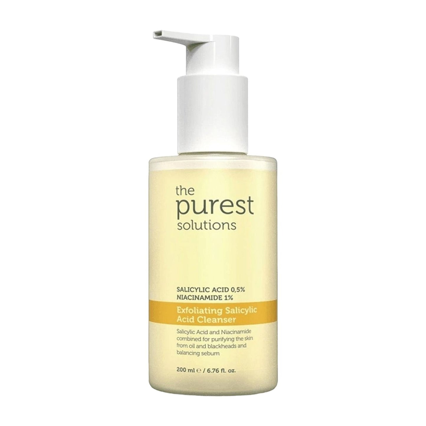 The Purest Solutions Exfoliating Salicylic Cleanser 200M - MELIA PHARMACY - MELIA PHARMACY