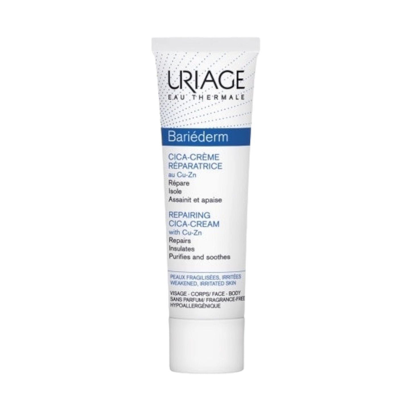Uriage Bariéderm Repairing Cica-cream With Cu-zn 40ml - MELIA PHARMACY - MELIA PHARMACY