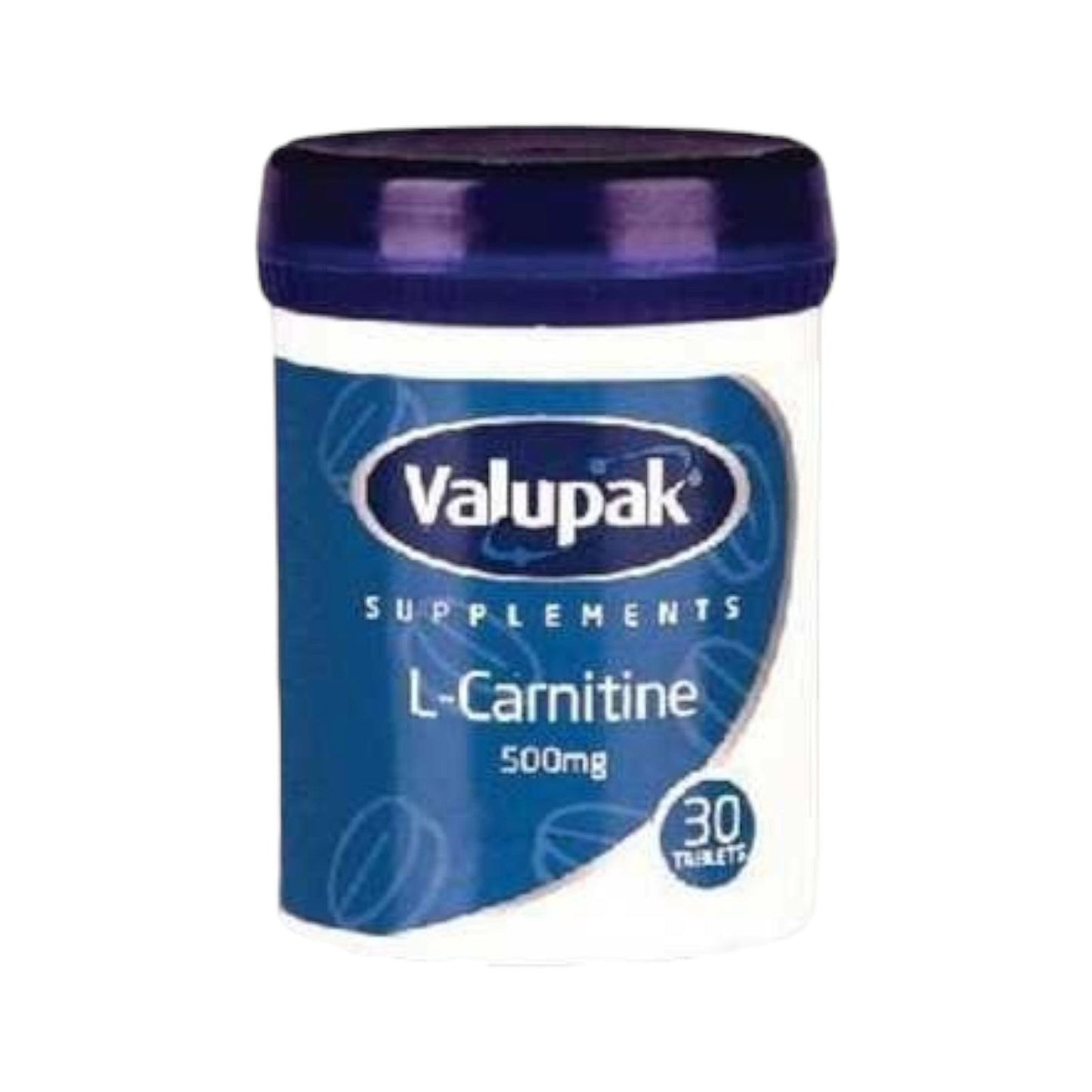 Valupak L-Carnitine 500MG 30 Tablets - MELIA PHARMACY - MELIA PHARMACY