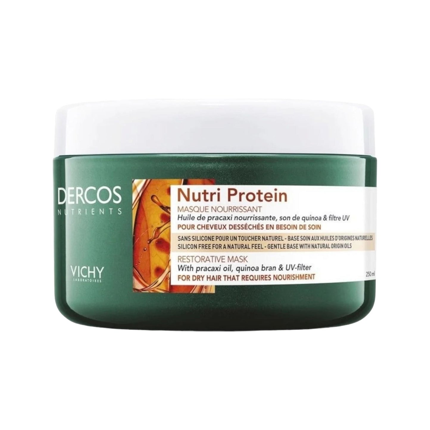 Vichy Dercos Nutri Protein Mask 250ML - MELIA PHARMACY - MELIA PHARMACY