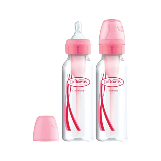 Dr Brown's Standard رضاعة الأطفال
Bottles 2 Pack 250ml - Pink