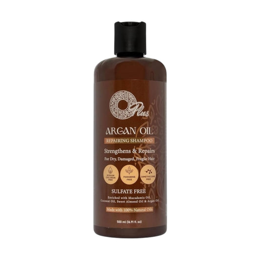 Oplus Argan Oil Hair Shampoo with wheat brotin + Macadimia Butter Sulfate free
500 ML