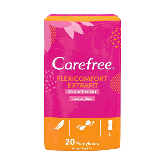 Carefree فوط نسائية يومية
Flexicomfort Cotton Pantyliner 20