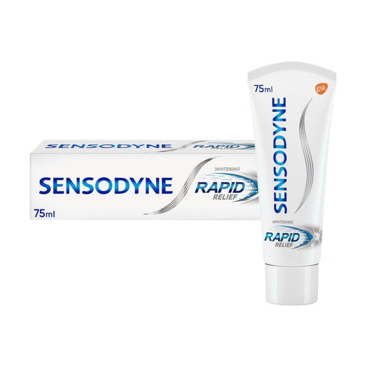 Sensodyne Rapid Action Whitening Toothpaste 75ml
