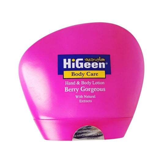 Higeen Berry Gorgeous مرطب الجسم
Hand & Body Lotion 150ml