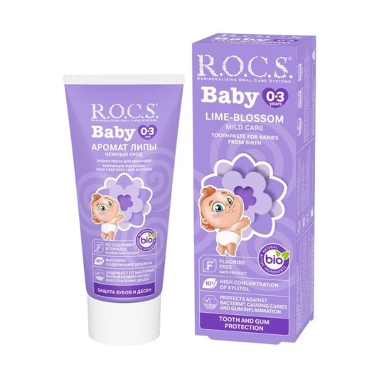 R.O.C.S. Toothpaste Fluoride-free Baby with