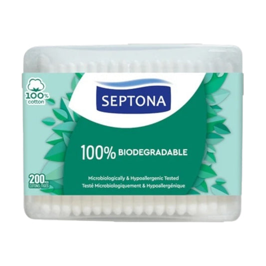 Septona Cotton Buds Rectangular Box 200