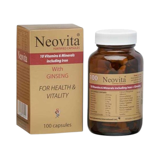 Neovita Fortified With Ginseng 100 Capsules