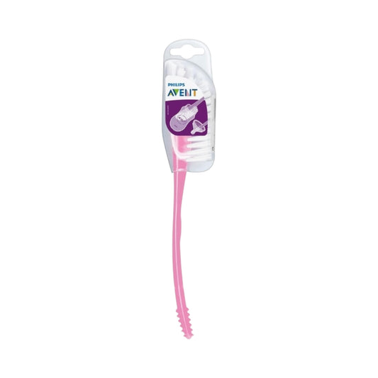 Philips Avent Feeding Bottle & Teat Brush Pink SCF145/07