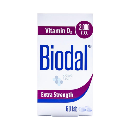 Biodal Vitamin D3 2,000  IU 60 Tablet