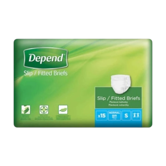 Depend Adult Diapers Slip Normal 15 Pcs