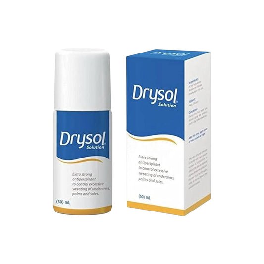 Drysol Roll-On Reduces Excessive Sweating 50ml