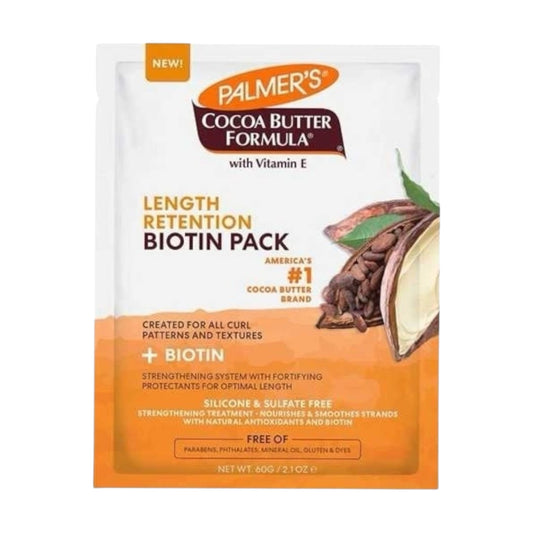 Palmers Cocoa Butter Length Retention Biotin Pack Sachet 60Gm
