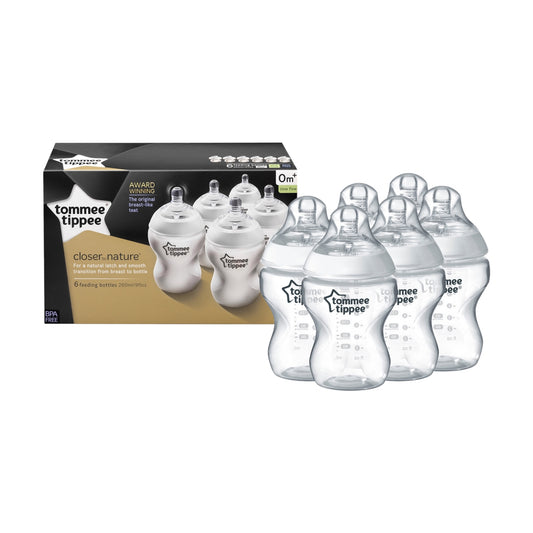 Tommee Tippee Closer To Nature 6 X 260ml Bottles