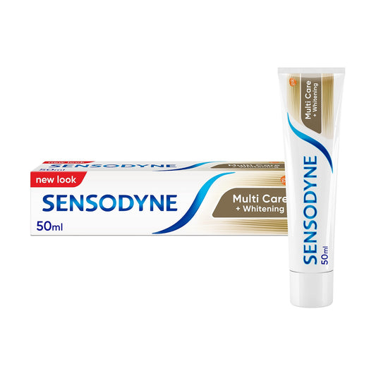 Sensodyne Multi-Care + Whitening Toothpaste 50ml