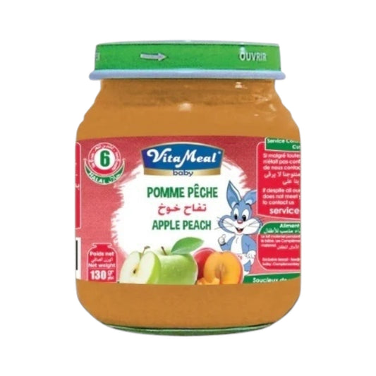 Vita Meal Apple Peach 130gm