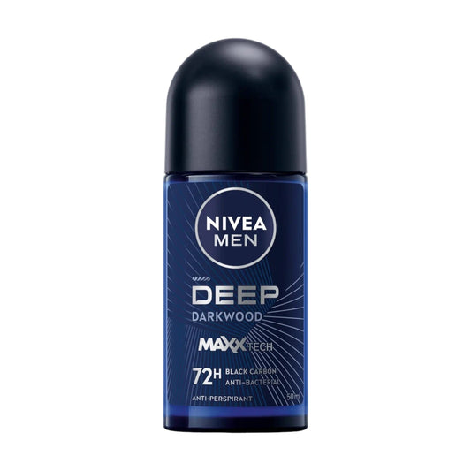 Nivea Men Deep Carbon Roll On Deodorant 50MI