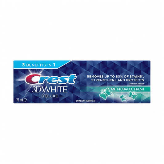 Crest 3D White معجون الأسنان
Deluxe Anti Tobacco Toothpaste