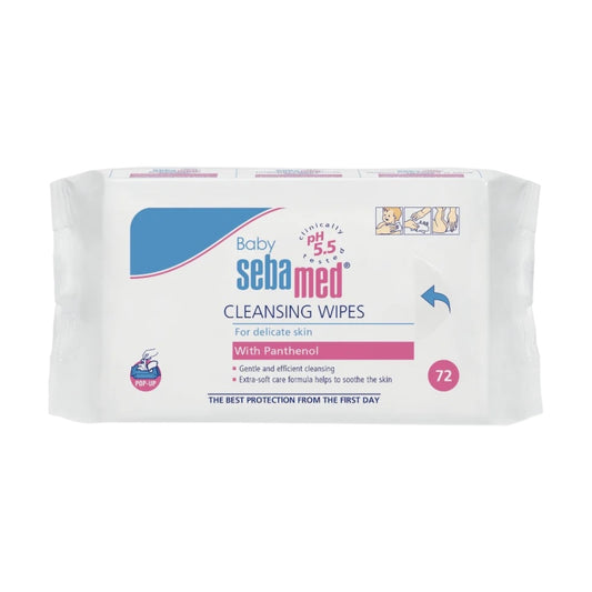 Sebamed Baby Cleansing Wipes 72 Pieces