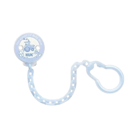 Nuk Pacifier Clip 0m+-Blue تعليقة