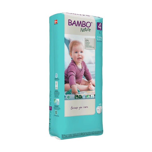 Bambo (Size 4, 7-14 Kg, 48 Nature Diapers)