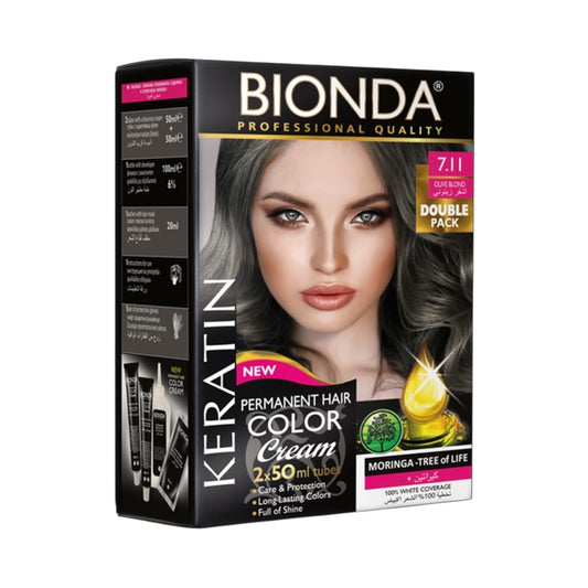 BIONDA PERMANENT HAIR COLOR
Nº 7.11